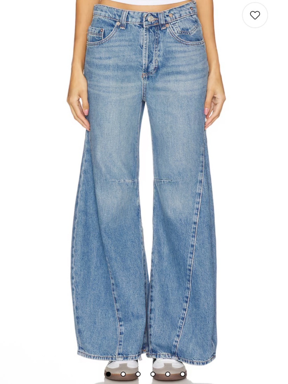 We The Free Eden High Slouchy Wide Leg Jeans in Home free Size 26